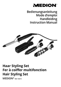 Notice MEDION MD 16619 Fer a boucler