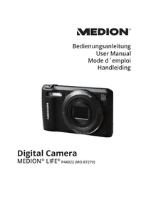 Notice MEDION LIFE P44022 (MD 87270) Appareil photo