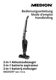 Notice MEDION MD 17518 Aspirateur