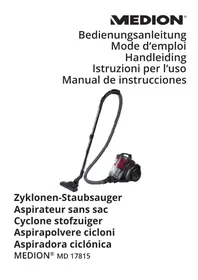 Notice MEDION MD 17815 Aspirateur
