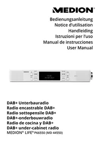 Notice MEDION LIFE P66550 (MD 44550) Radio