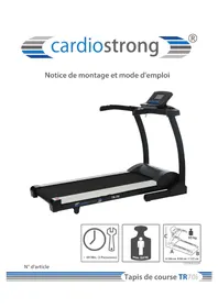 Notice Cardiostrong TR70 Tapis de course
