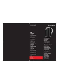 Notice BRABANTIA BBEK1003MB Bouilloire