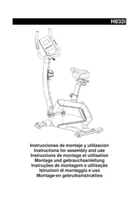 Notice BH FITNESS H832UW Cyclette