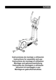 Notice BH FITNESS WG2336U Bicicletta ellittica