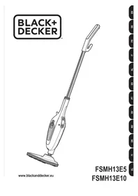 Notice BLACK & DECKER FSMH13E5 Nettoyeur vapeur