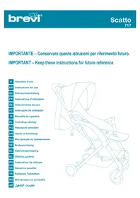 Notice Brevi SCATTO Poussette