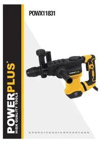 Notice PowerPlus POWX11831 Hammer