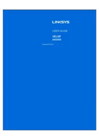 Notice LINKSYS VELOP MX10600 Ruuter