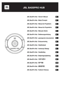 Notice JBL BASSPRO HUB Haut-parleurs de voiture