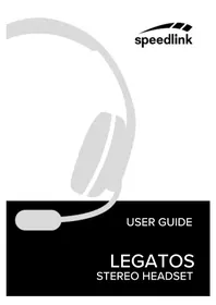 Notice Speedlink LEGATOS SL860000BK Casque