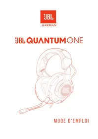 Notice JBL QUANTUM ONE Casque audio