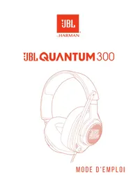 Notice JBL QUANTUM 300 Casque audio