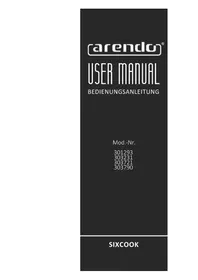 Notice Arendo SIXCOOK 301293 Cuiseur à oeufs