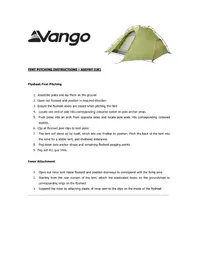 Notice Vango ASSYNT 200 Tente