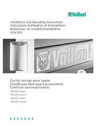 Notice VAILLANT VEN 55 O CLASIC Chaudière