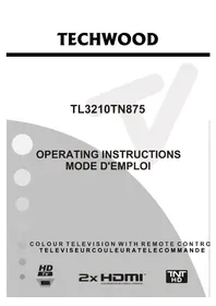 TECHWOOD TL3210TN875 - Téléviseur