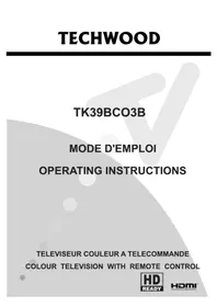 TECHWOOD TK39BCO3B - TV