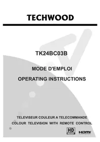 TECHWOOD TK24BC03B - TV