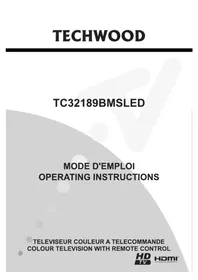 TECHWOOD TC32189BMSLED - Téléviseur