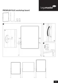 Notice Legamaster 7204610 Tableau blanc (et accessoires)