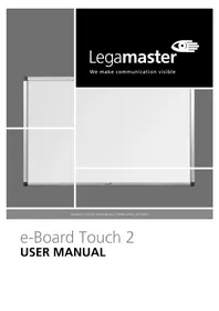 Notice Legamaster 7196212 Tableau blanc (et accessoires)