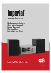 Notice Imperial DABMAN I300 CD Haut-parleur