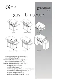 Notice GRANDHALL ELITE G4 BUILTIN Barbecue