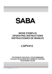 SABA L32PV412 - Téléviseur