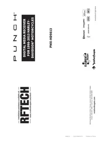 Notice Rockford Fosgate PMXHD9813 Radio del coche