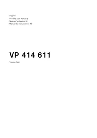 Notice GAGGENAU VP414611 Cocina