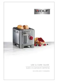 Notice WOLF WGTR122S Grille pain