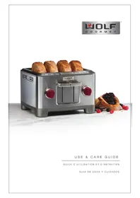 Notice WOLF WGTR124S Grille pain