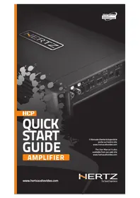 Notice Hertz COMPACT POWER HCP 4DK Recepteur