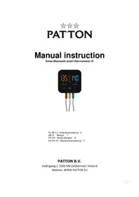 Notice Patton EMAX BLUETOOTH SMART THERMOMETER III Thermomètre pour aliments