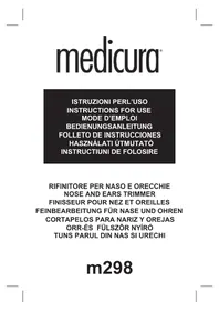 Notice Medicura M298 Tondeuse nez