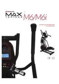 Notice BOWFLEX MAX TRAINER M6I Vélo elliptique