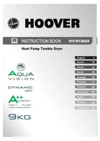 Notice HOOVER DYH 9913NA2XS Máquina de lavar