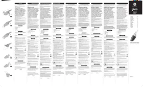 Notice HOOVER SJ4000DWB61 011 Aspirateur de table