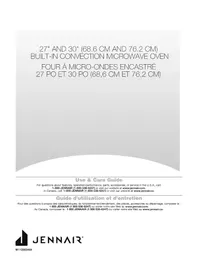 Notice JENN-AIR JMC2430IL Microwave Oven