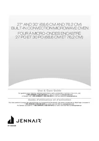 Notice JENN-AIR JMC2427IL Microwave Oven