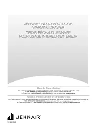 Notice JENN-AIR JJD3024HM Tiroir et armoire chauffants