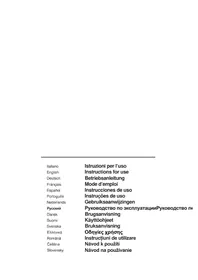 Notice HOOVER HDD9800B Cappa da cucina