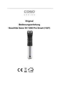 Notice CASO SV 1200 SMART Vacuümmachine