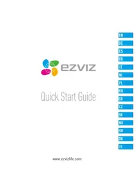 Notice EZVIZ C6TC Bezpečnostní kamera