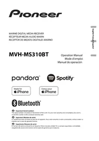 Notice PIONEER MXTMS316BT Radio