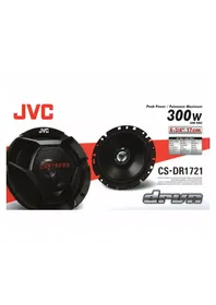 Notice JVC CSDR1721 Haut-parleur