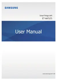 Notice SAMSUNG SMARTTHINGS WIFI ETWV525 Routeur