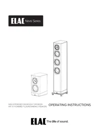 Notice ELAC NAVIS ARB51 Haut-parleur