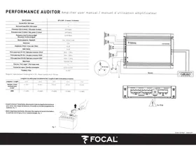 Notice FOCAL AP 4340 Recepteur